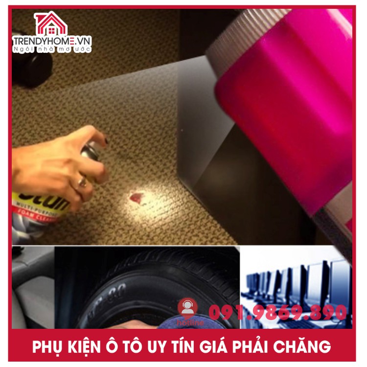 Bọt vệ sinh đa năng Flamingo Foam Cleaner F002 hàng chính hãng chất lượng cao Trendyhome.vn