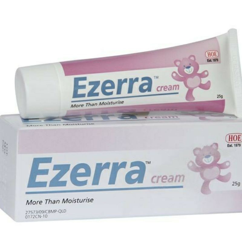 ✅ EZERRA Kem Bôi Làm Dịu Nhẹ Triệu Chứng Da Khô Ngứa Kích Ứng(25g)