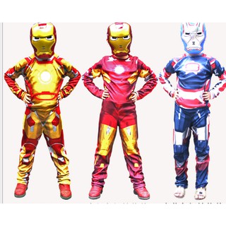 Trang phục Halloween, cosplay ironman, bộ trang phục người sắt cho các bé