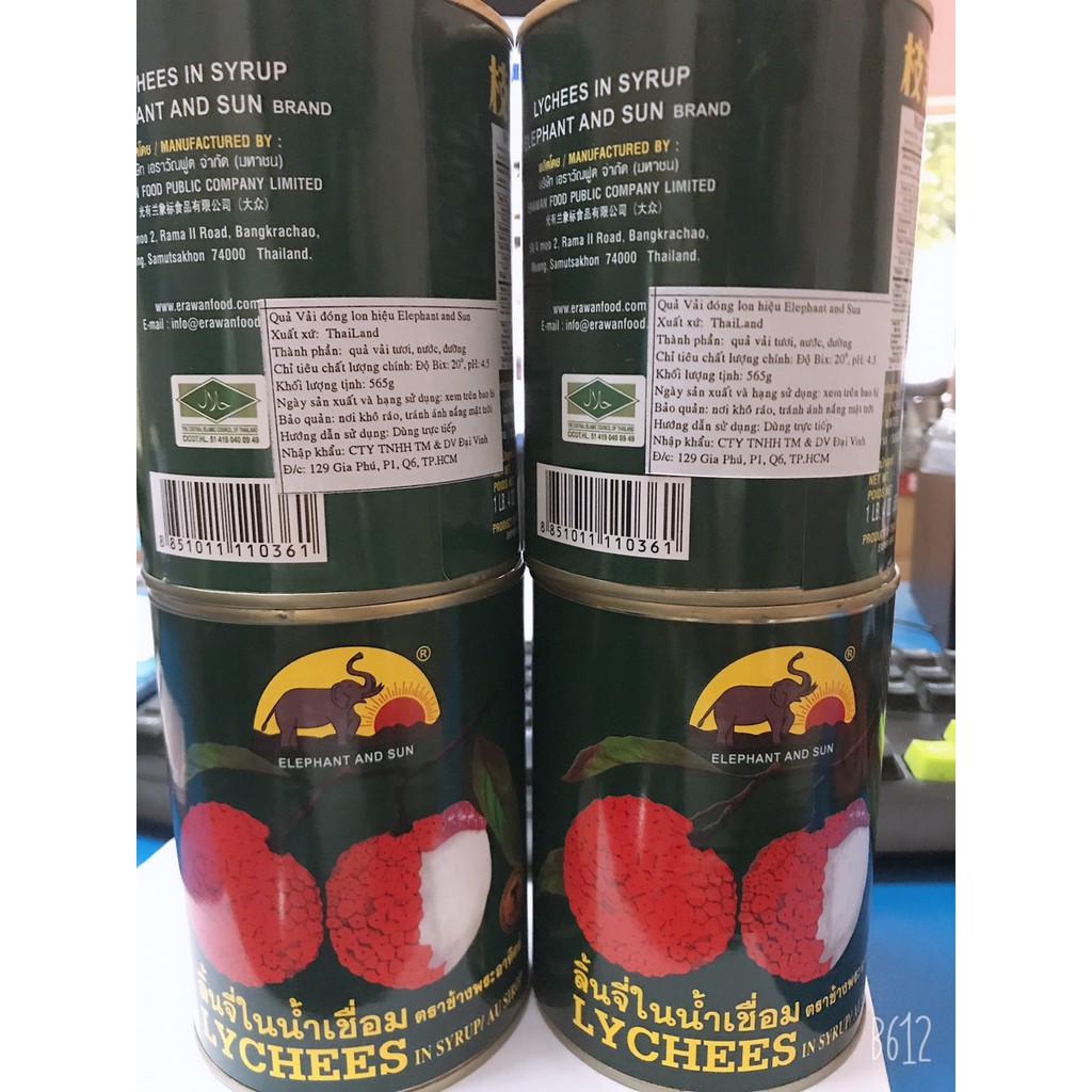 Vải Đóng Hộp Thái Lan Con voi | BigBuy360 - bigbuy360.vn