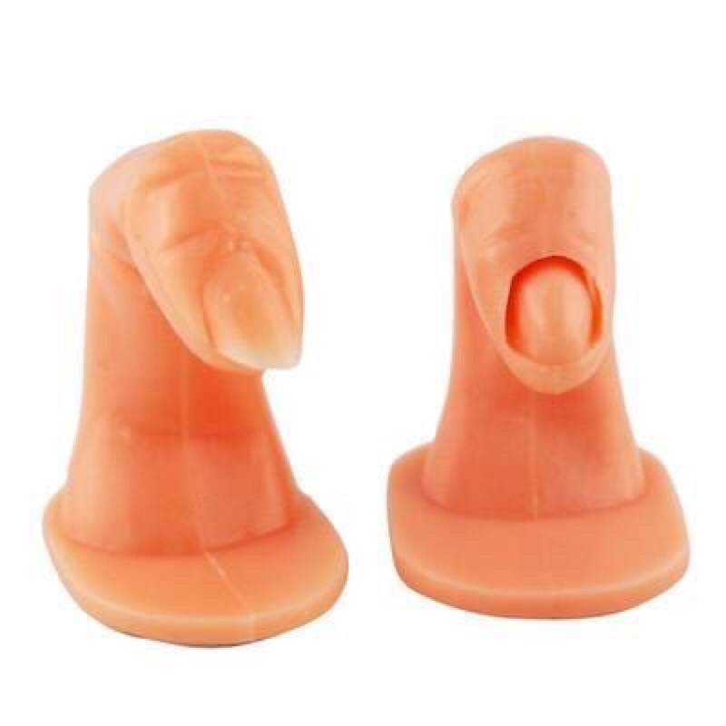 Ngón tay giả tập nail
