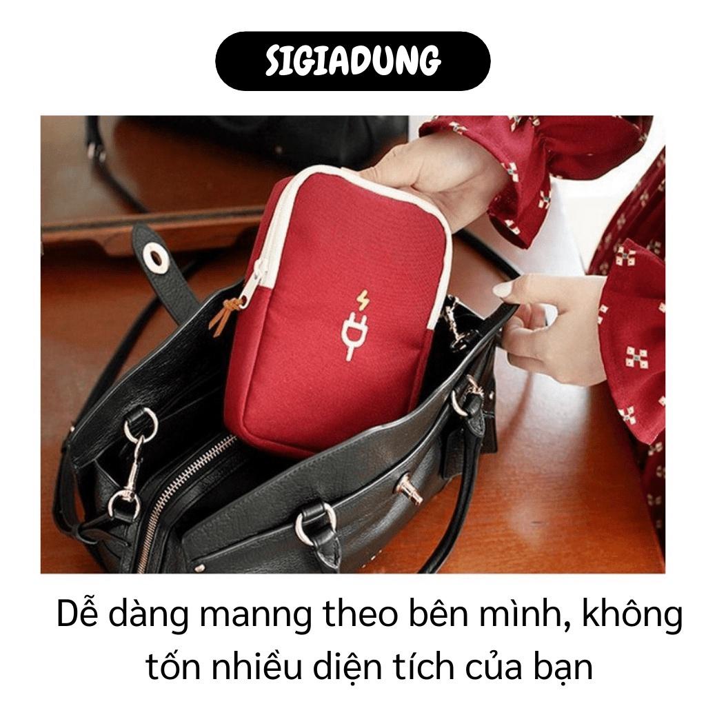 [SGD] Túi Đựng Điện Thoại - Túi Đựng Phụ Kiện Pin Sạc, Tai Nghe, Điện Thoại Chống Sốc 6952