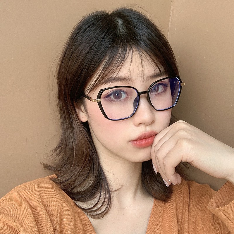 Kính cận thời trang mắt đa giác trẻ trung cá tính phong cách Hàn Quốc 2020 - Kính gọng cận Unisex 015 | WebRaoVat - webraovat.net.vn