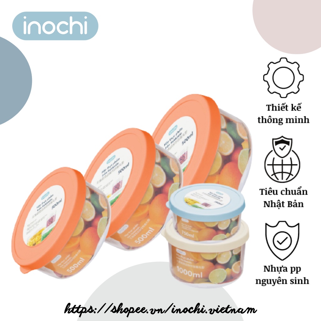 Hộp Nhựa Đựng Thực Phẩm HOKKAIDO Inochi