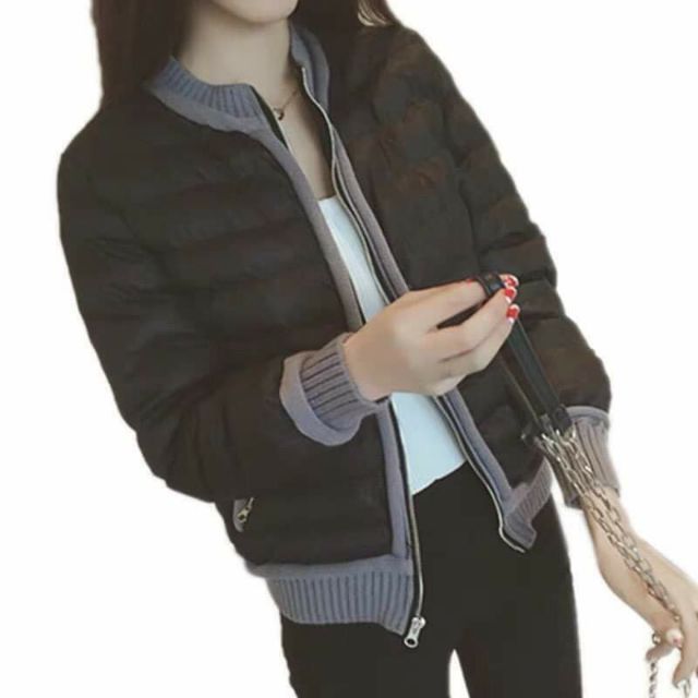 Áo Phao Bomber Nữ