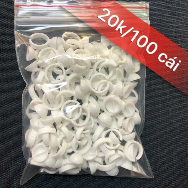 nhẫn đựng keo ( túi 100 chiếc )