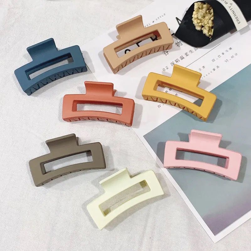 Kẹp tóc hình vuông cỡ lớn thời trang cho nữ