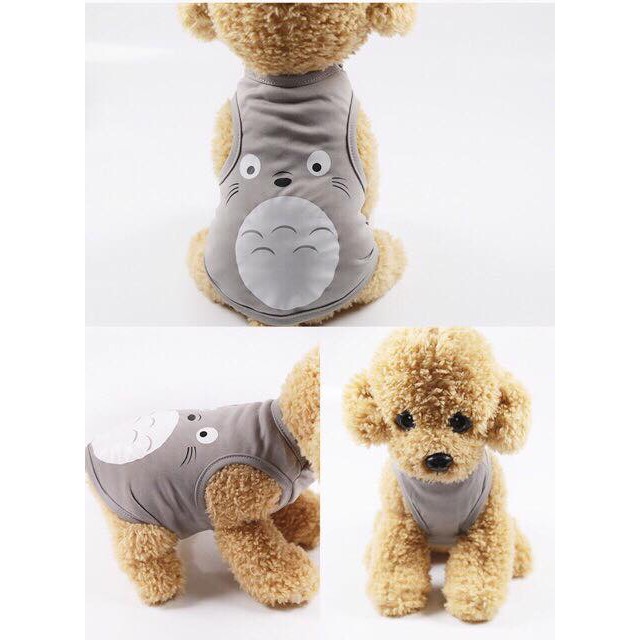 Áo Mùa Hè Hình Cartoon Cho Thú Cưng