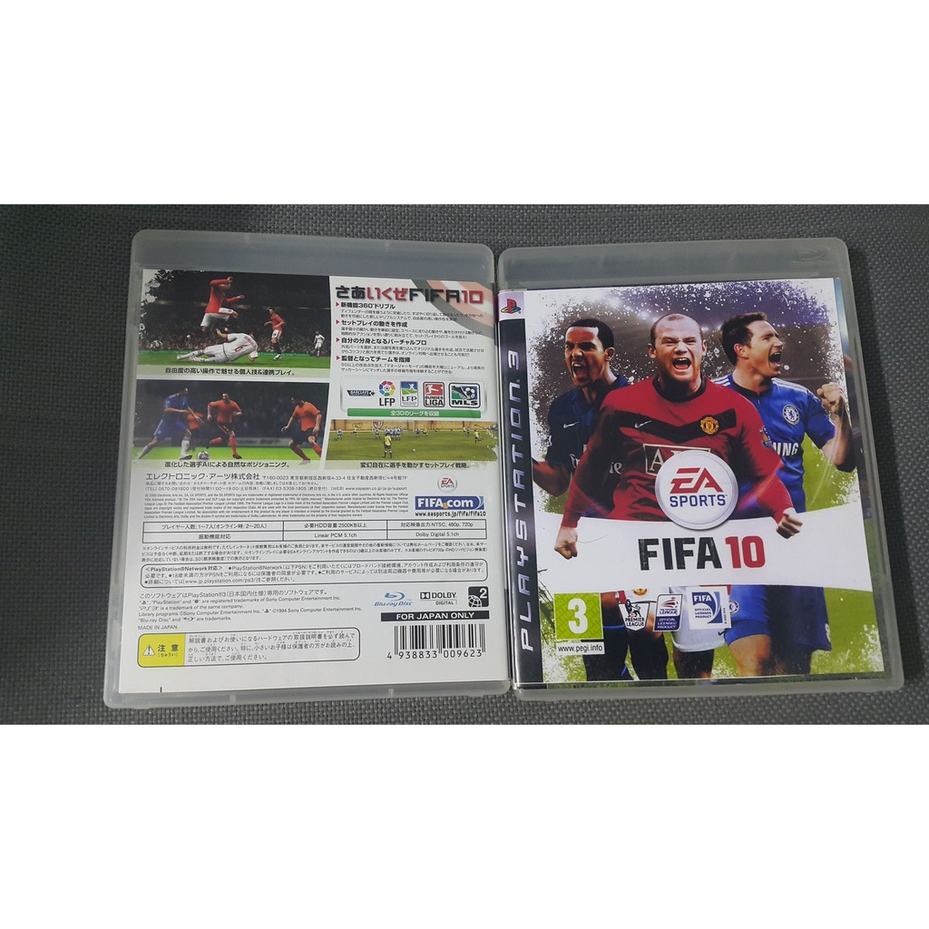 Đĩa game PS3 FIFA 10 hộp đầy đủ