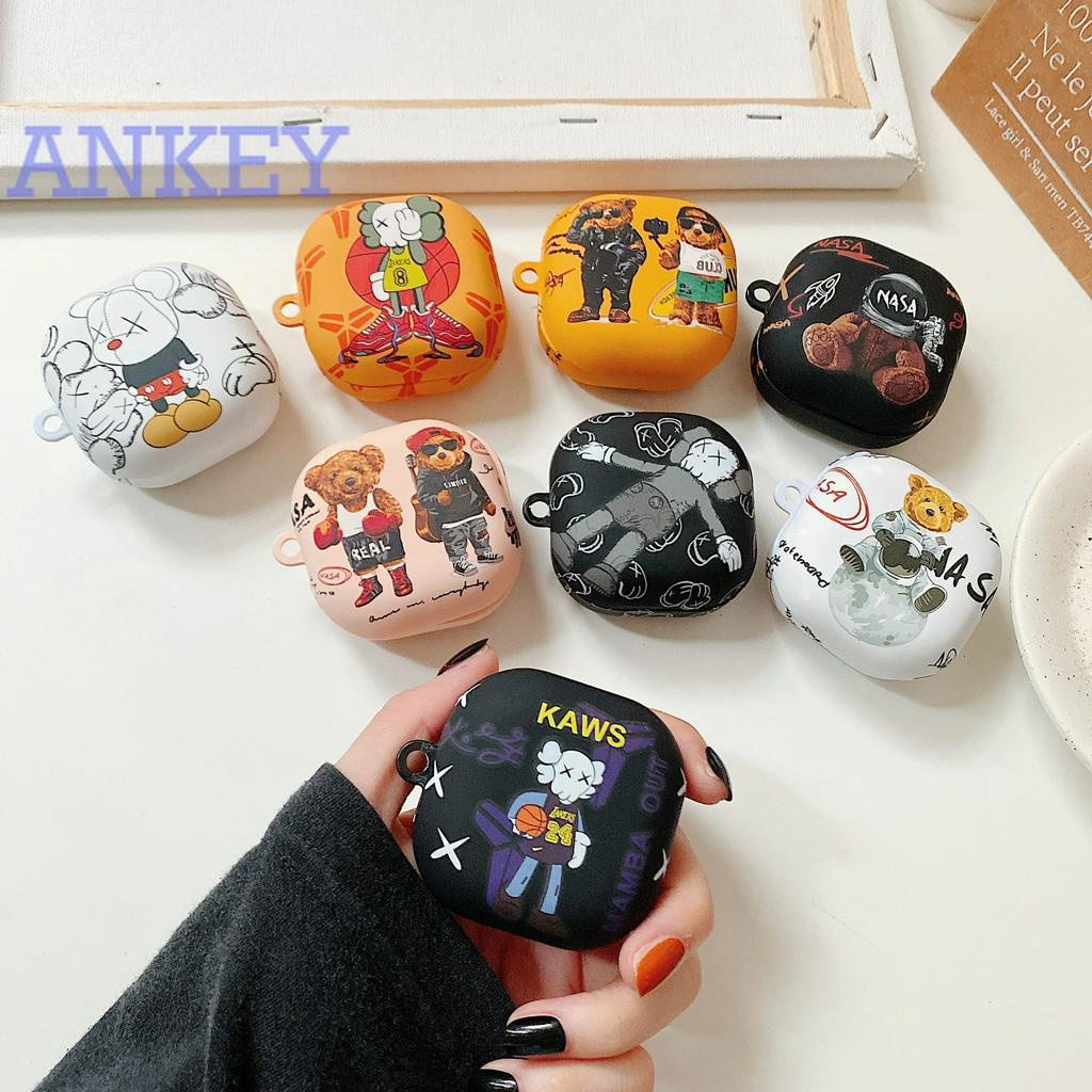 Samsung Galaxy Buds 2 / Buds Pro / Buds Live Vỏ bảo vệ hộp sạc tai nghe bằng nhựa cứng chống sốc chống nước in họa tiết cho