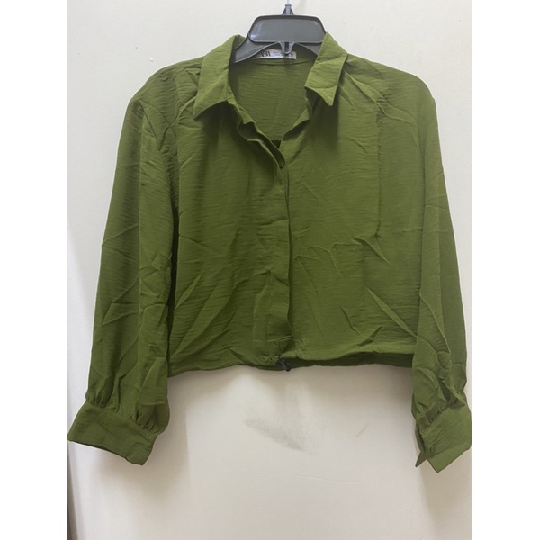 Áo sơmi zra có dây rút trả khách dư 2c size M 🥰