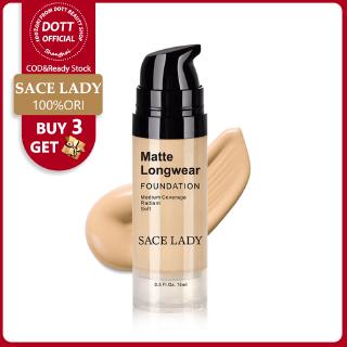 [Hàng mới về] Kem nền dạng lỏng chống thấm nước lâu trôi thương hiệu SACE LADY SL222 15ml