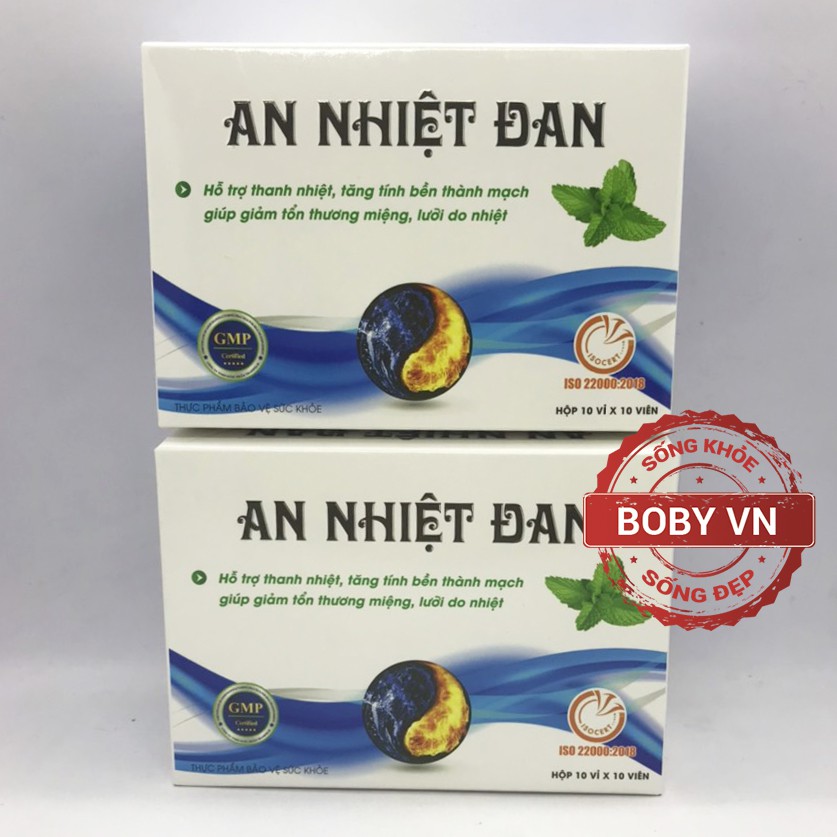 An Nhiệt Đan - Hỗ trợ thanh nhiệt, tăng tính bền thành mạch giúp giảm tổn thương miệng, lưỡi do nhiệt