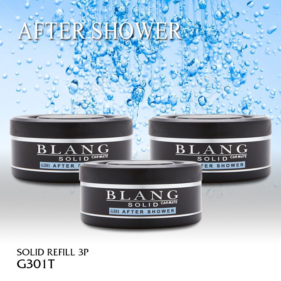 Sáp thơm ô tô CARMATE BLANG SOLID REFILL 3P G310T Feathery White 180g  - Nhập Khẩu Chính Hãng