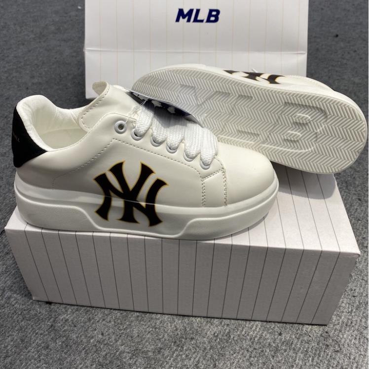Giày thể thao độn đến MCQ NY đen, giày sneaker tăng chiều cao MCQ_NY đen dành cho nam nữ đầy đủ bill box