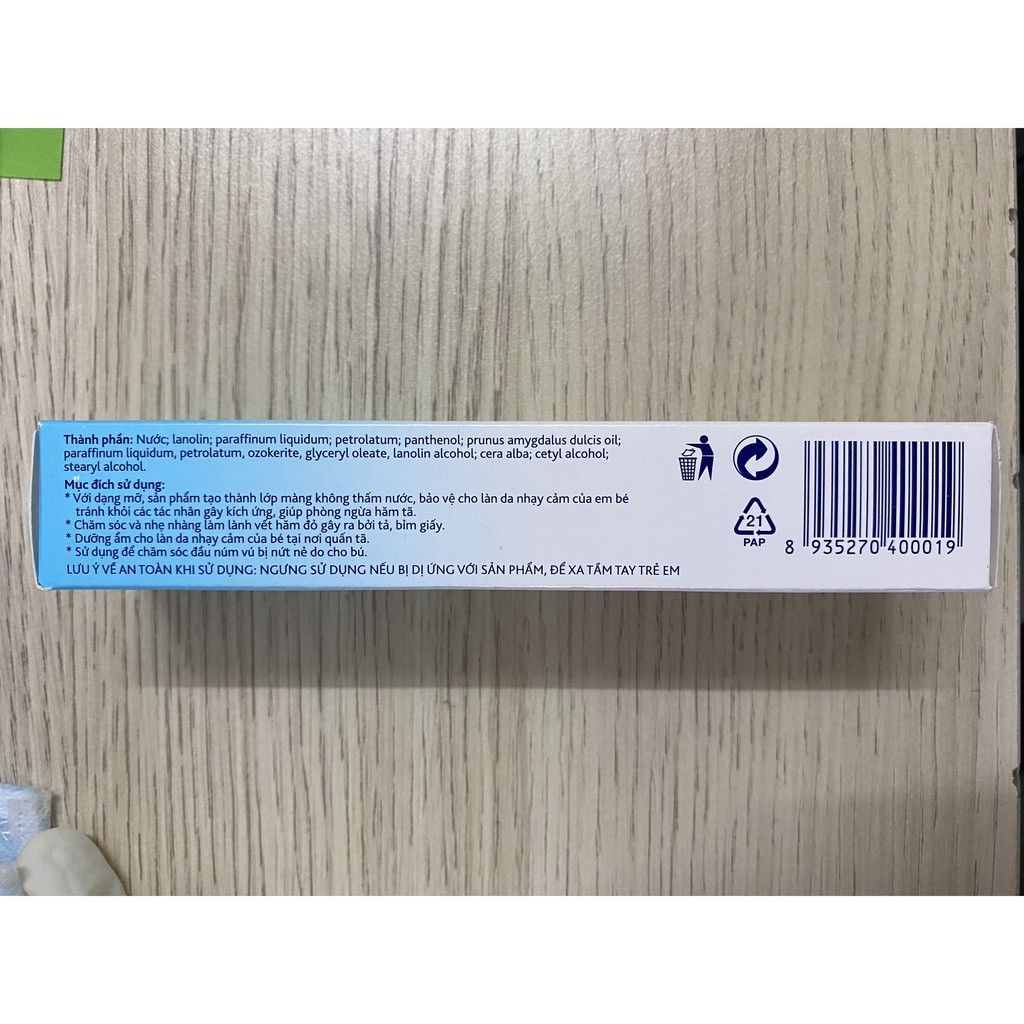 Kem Hăm Bepanthen Balm - Bảo Vệ Da, Ngừa Hăm Tã, Dưỡng Ẩm ( Tub 30g )