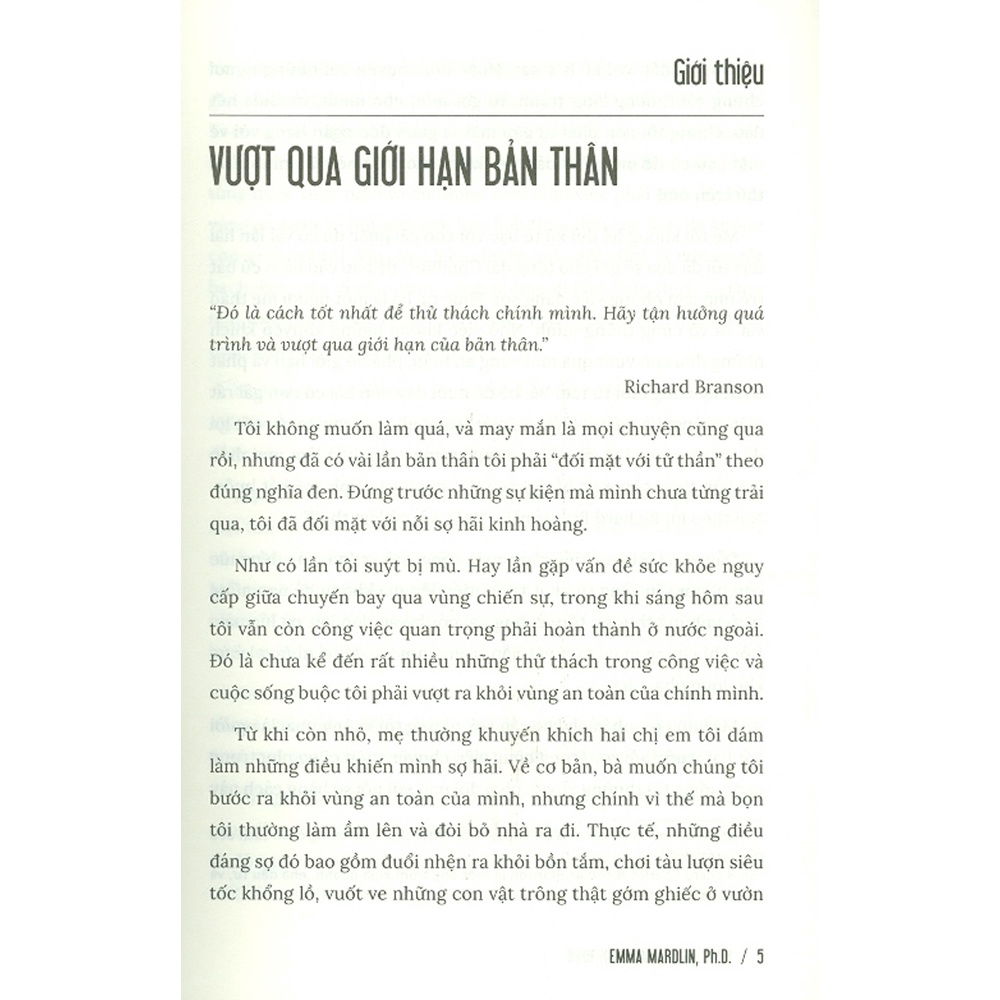 Sách - Bước Ra Khỏi Vùng An Toàn