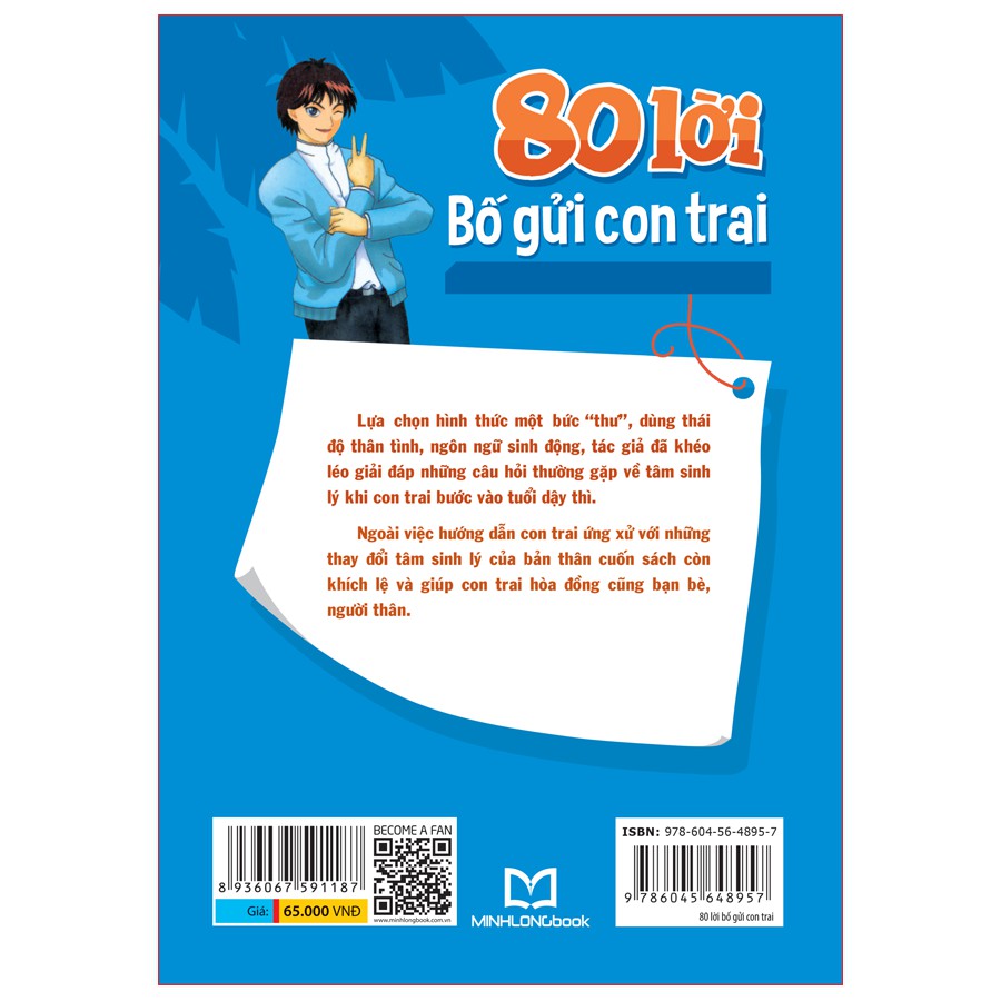 Sách: 80 Lời Bố Gửi Con Trai