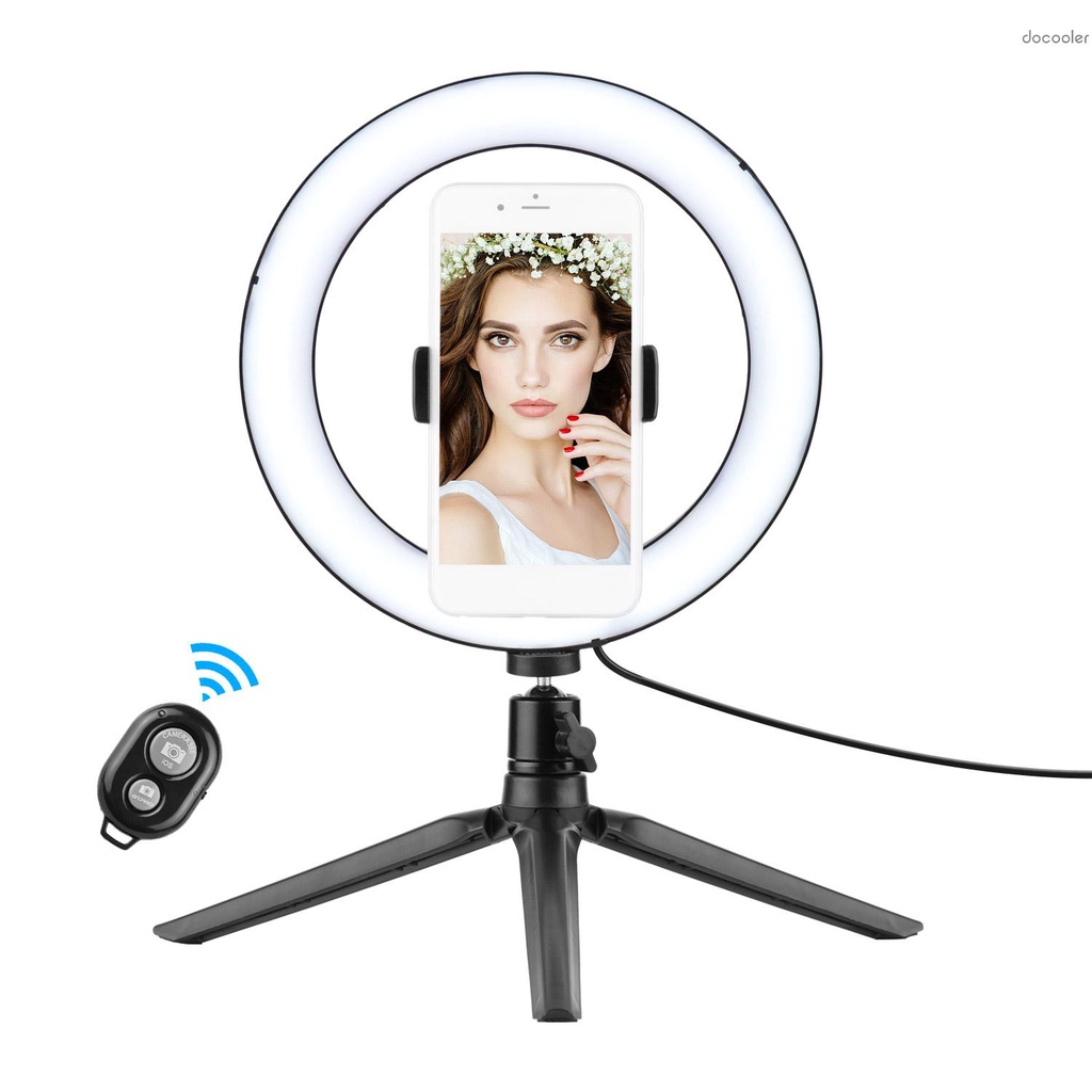 Vòng Đèn Led 8.6 Inch / 22cm Đường Kính 3000-6000k 10 Chế Độ Sáng Có Thể Điều Khiển Từ Xa | BigBuy360 - bigbuy360.vn