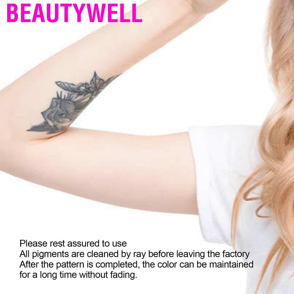 Beautywell Professional Portable Fast Coloring Body Tattoo Pigment Long Lasting Ink 90ml