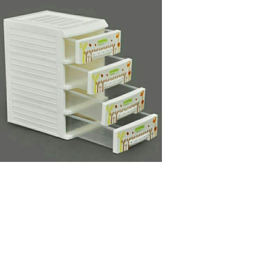 Tủ nhựa mini 4 tầng