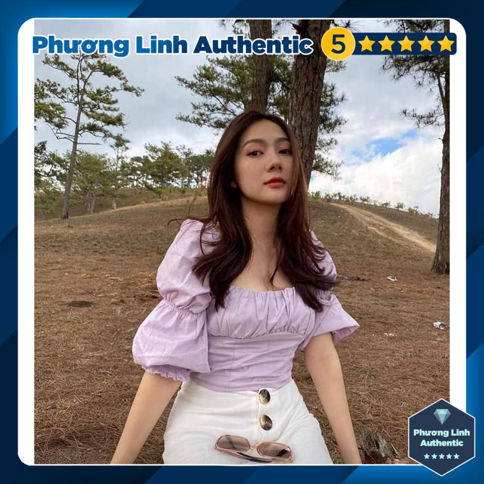 Áo tím Lilac H&M Auth new tag - có sẵn