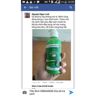 SỮA DÊ TRÀ XANH CẦU BÌNH AN