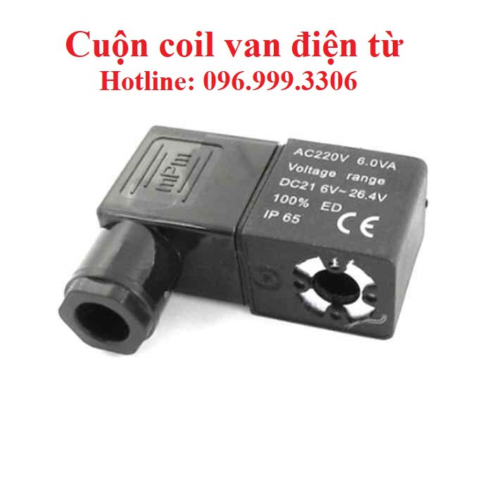 Cuộn Coil Cuộn Hút Van Điện Từ 220VAC và 24VDC GIÁ SỈ