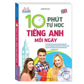 Sách - The Langmaster - 10 Phút Tự Học Tiếng Anh Mỗi Ngày Kèm CD (Tái Bản)