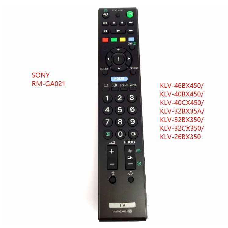 MỚI CHO SONY TV Điều khiển từ xa RM-GA021 cho KLV-40BX450 KLV-46BX450 KLV-32BX35A Fernbedienung