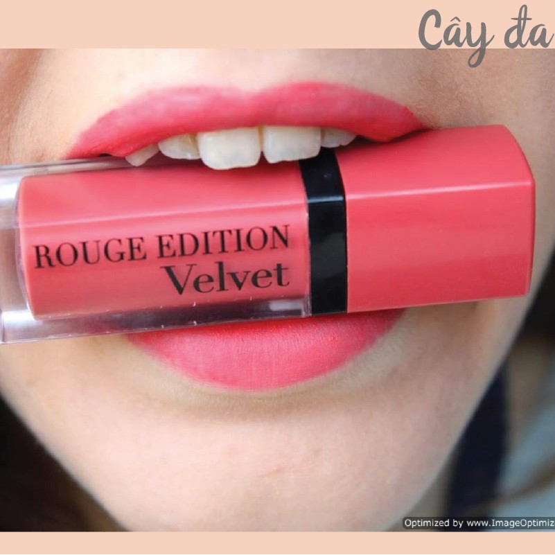 Son Bourjois rouge velvet 04 Peach Club