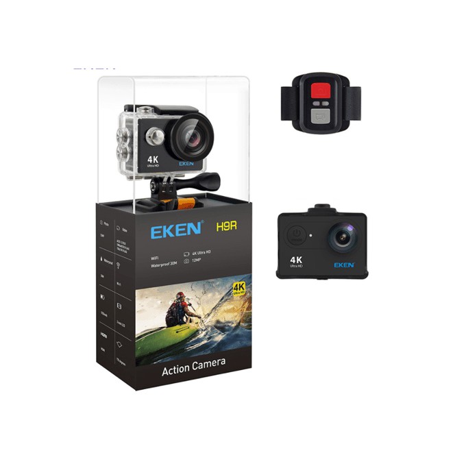 [Mã 267ELSALE hoàn 7% đơn 300K] CAMERA HÀNH TRÌNH EKEN H9R WIFI 4K CHÍNH HÃNG | BigBuy360 - bigbuy360.vn