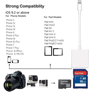 Đầu Đọc Thẻ Nhớ SD Cho IPhone IPad (USB 3.0 / 2.0)