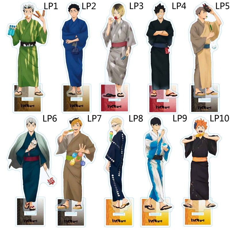 Mô hình nhân vật Haikyuu bằng acrylic có giá đỡ để bàn trang trí