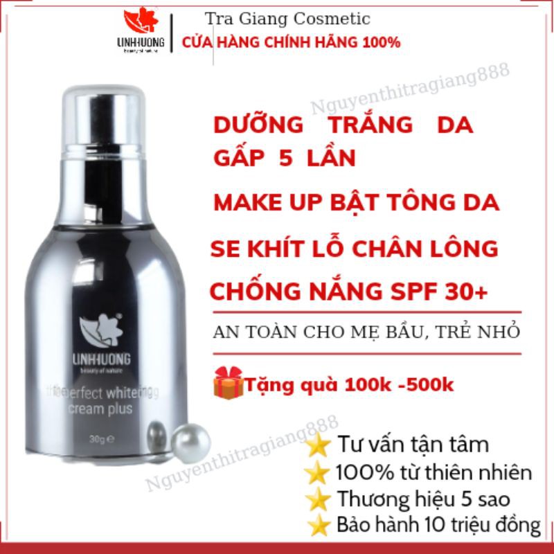 KEM SỮA NHUNG TRẮNG DA LINH HƯƠNG - KEM SỮA DINH DƯỠNG DƯỠNG ẨM DƯỠNG TRẮNG DA, SE KHÍT LỖ CHÂN LÔNG MAKE UP CHỐNG NẮNG