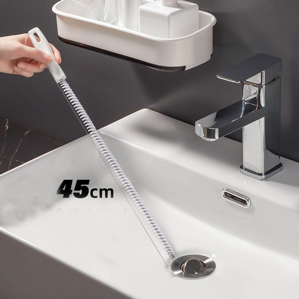 KUNHEV Bàn Chải Làm Sạch Cống Thoát Nước Bồn Rửa 45CM