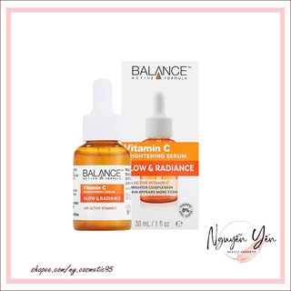 Serum Balance Vitamin C Serum dưỡng trắng da, mờ thâm 30ml