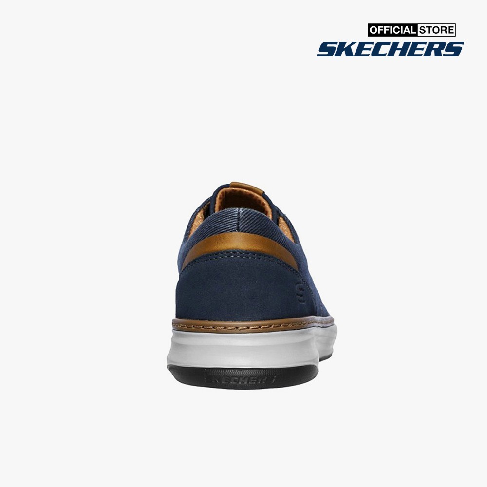 SKECHERS - Giày sneaker nam phối dây Moreno Ederson 65981-NVY