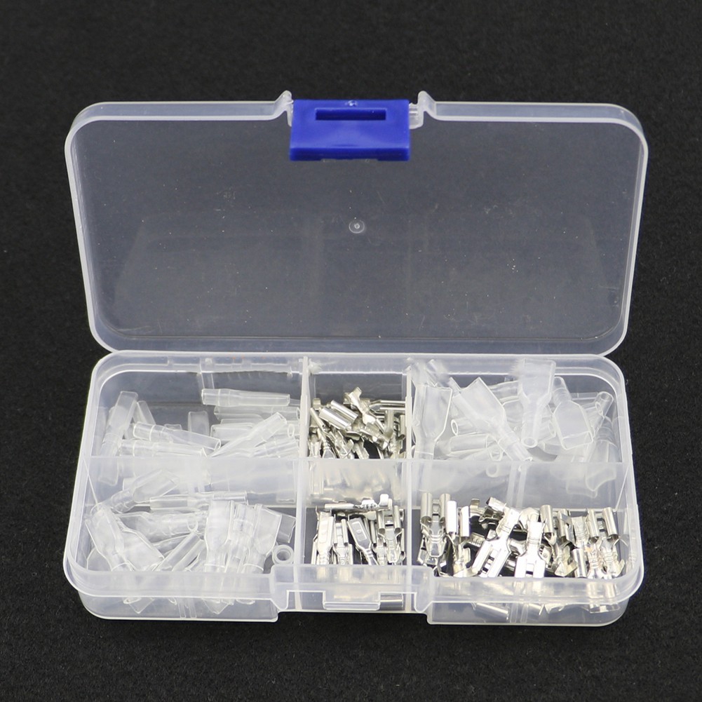 Set 120 Đầu Nối Cách Điện V32 2.8mm 4.8mm 6.3mm