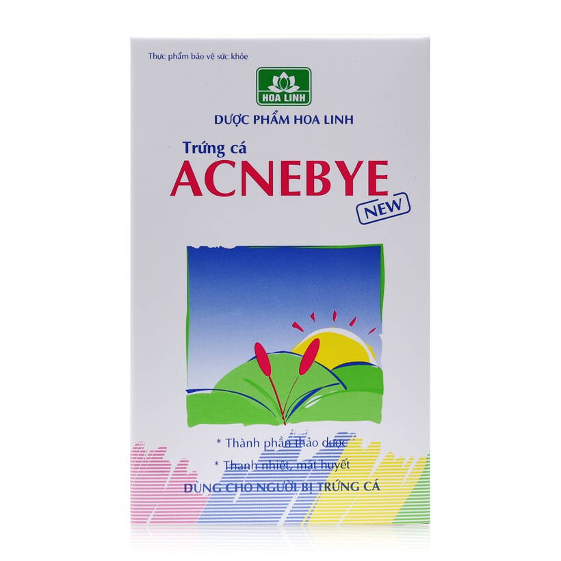 Viên trứng cá Acnebye New- hộp 3 vỉ x 10 viên nang