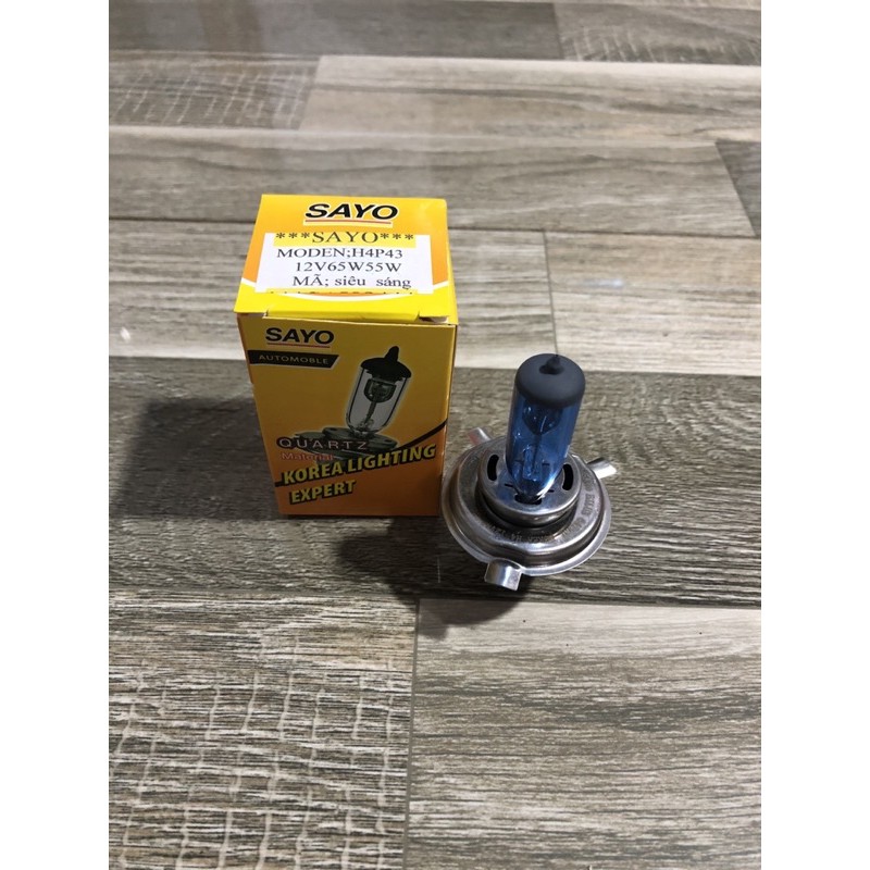 Sản phẩm gia đình làm: combo 10 Bóng đèn pha H4P43 12 V 65W55W sây ơ