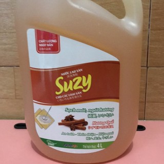 Nước lau sàn Suzy hương quế 4L