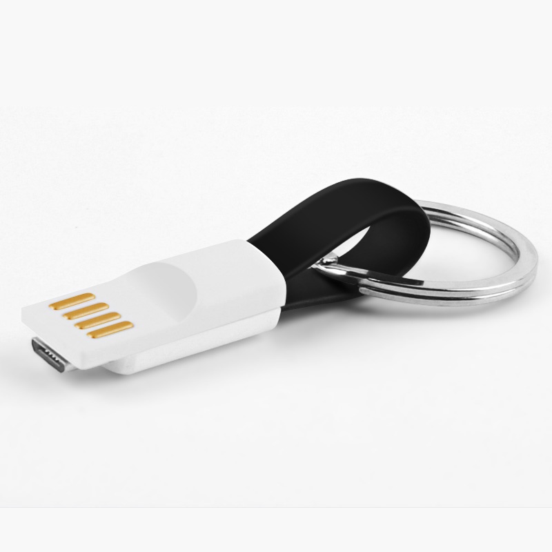 Đầu sạc Fonken micro type-c iP có móc khóa nam châm