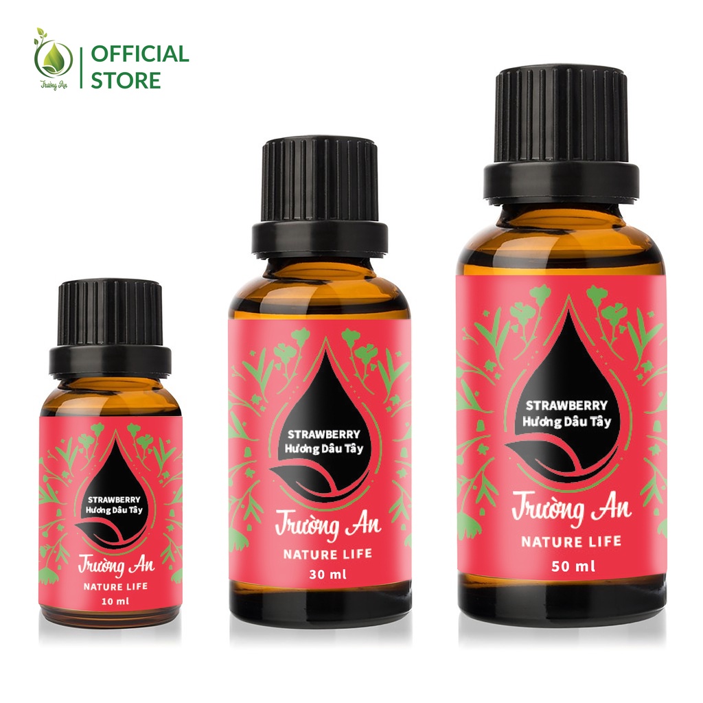 Tinh dầu hương Dâu Tây Trường An Essential Oil, xuất sứ thiên nhiên không pha tạp chất, có giấy kiểm định COA