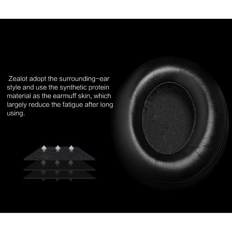 Tai nghe chụp đầu có kết nối Bluetooth Zealot B570 | BigBuy360 - bigbuy360.vn