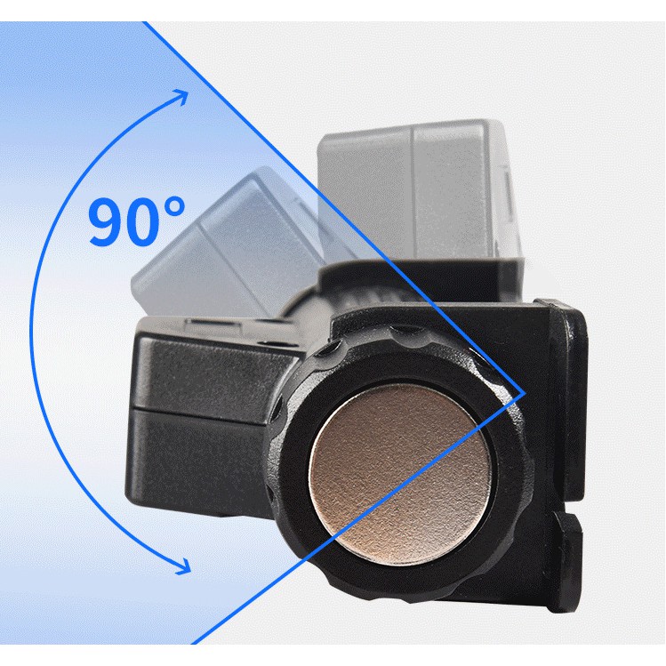 Đèn pin đội đầu 2 BÓNG 101 siêu sáng FREESHIP có tích hợp pin bên trong