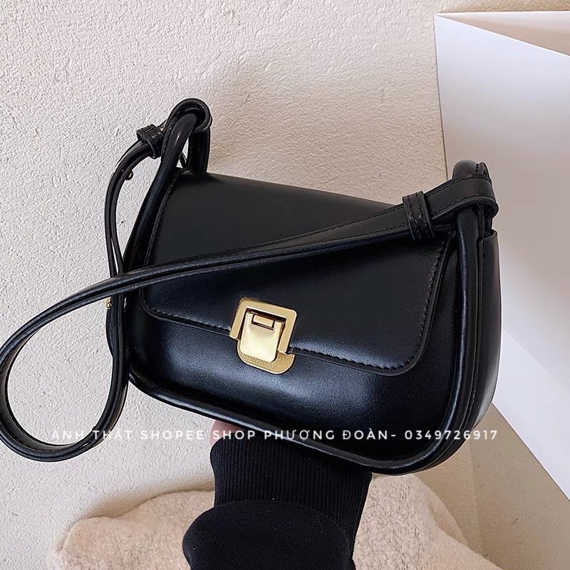 Túi da mềm KAN KHUY GẬP size 22cm HÀNG QUẢNG CHÂU