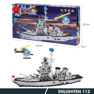 Lắp ghép tàu chiến sân bay qman 112