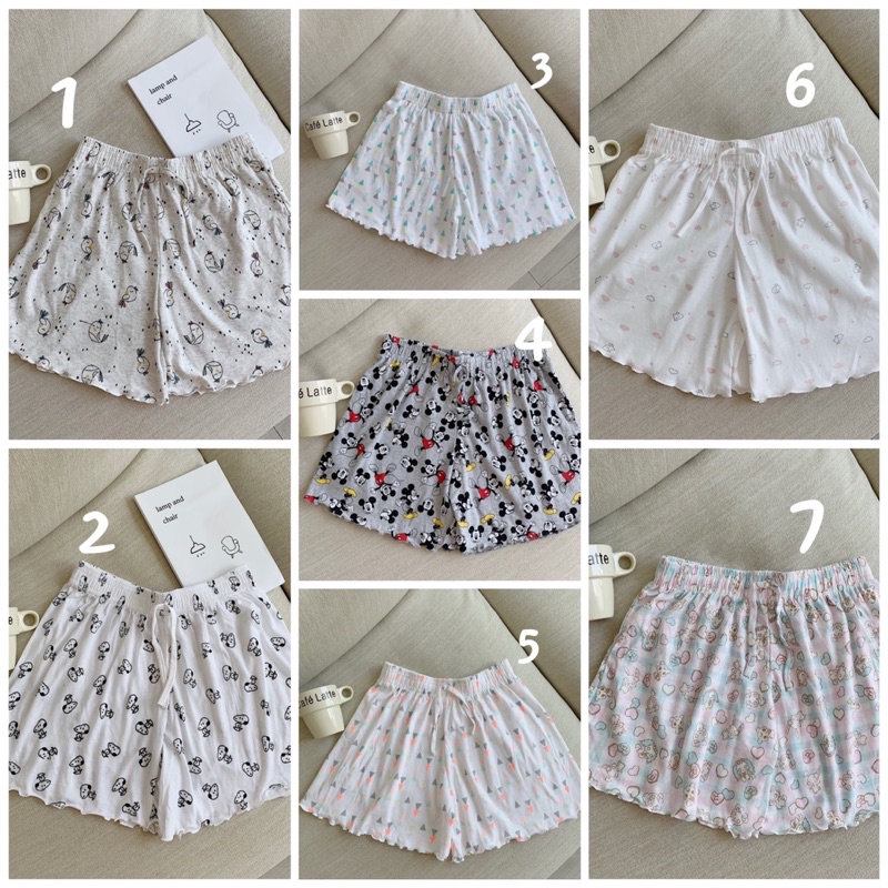 QUẦN ĐÙI NGỦ COTTON QB197 LOLLIE STUDIO