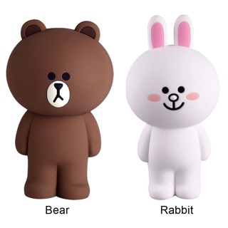 HỘP BÚT SILICON GẤU BROWN/THỎ CONY